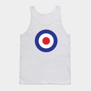 Brit pop, British Mod culture, Scooter, roundel Tank Top